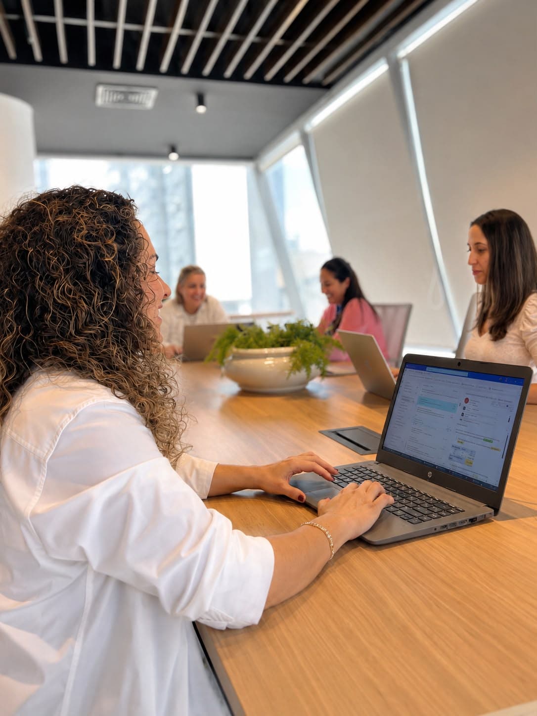 The Orienta Legal team at work in their offices